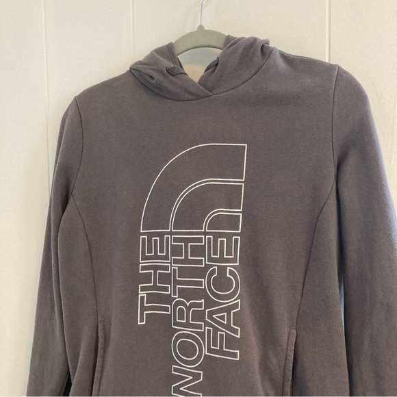 The North Face Tops - The North Face Women's Half Dome Big Logo Pullover Hoodie, Mauve Size Small